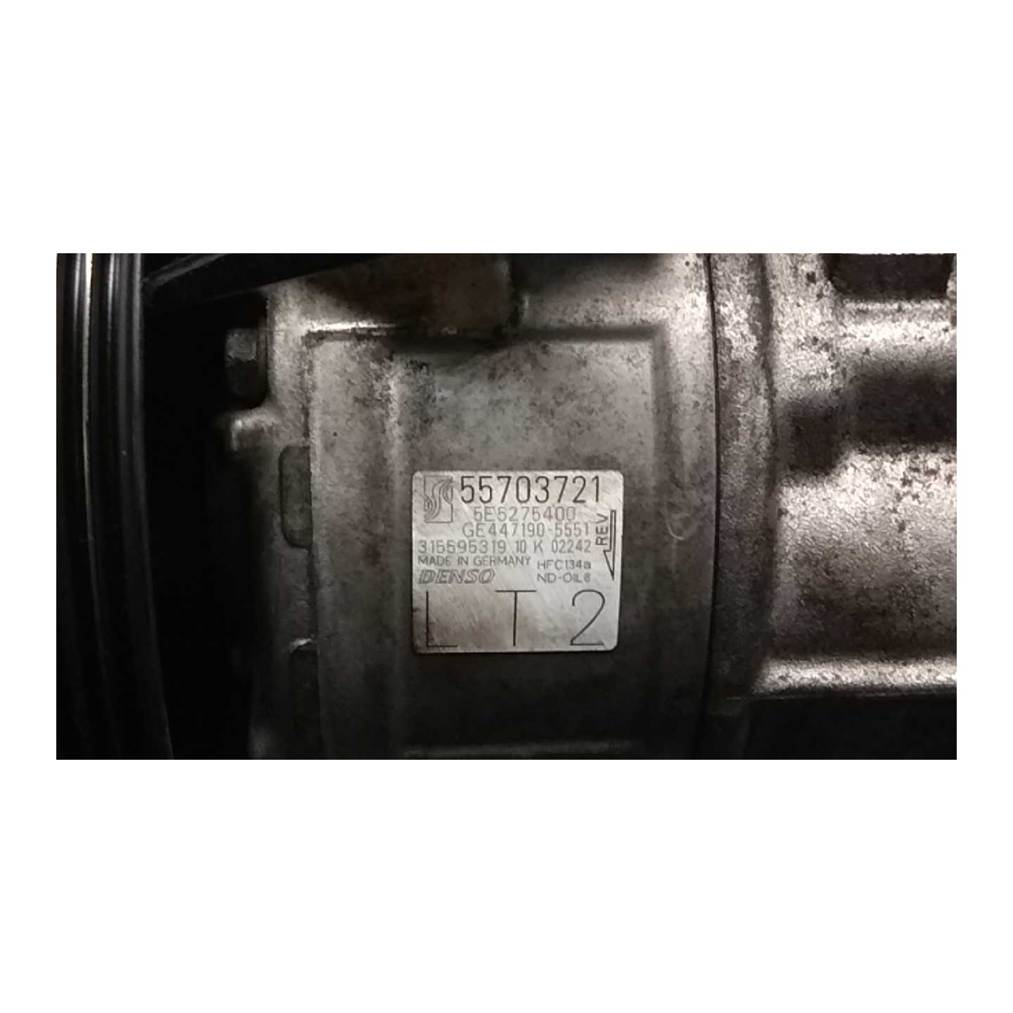 COMPRESSORE A/C 014 OPEL CORSA (S07) (07/06-02/11) Z13DTH 93190815