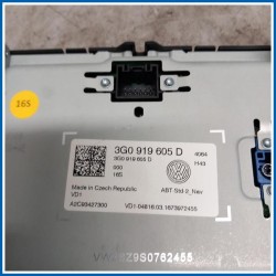 Indicatore infotainment VOLKSWAGEN Golf VII