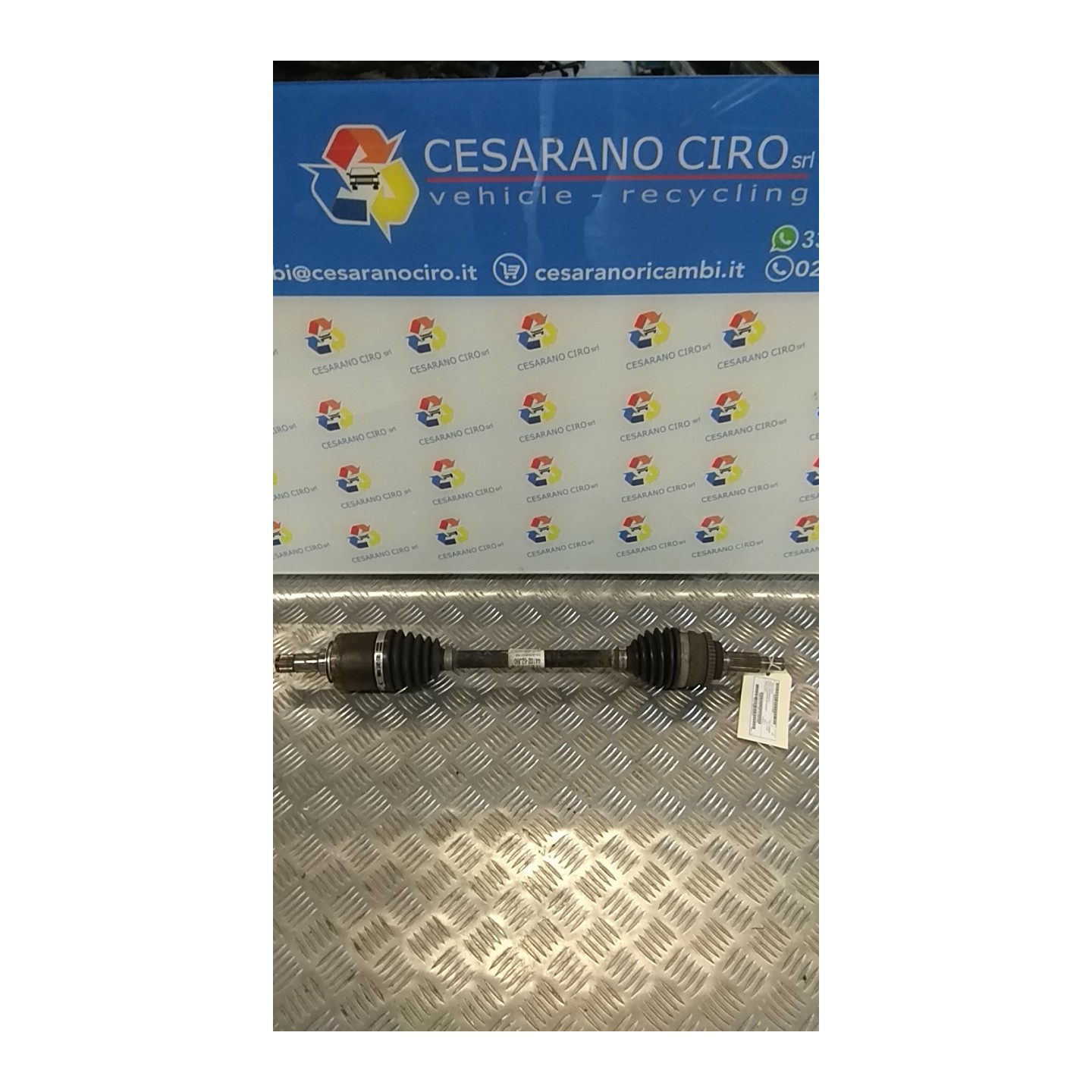SEMIALBERO ANT. COMPL. SX. 037 SUZUKI SWIFT (04/05-02/11) Z13DT 4410251K90000