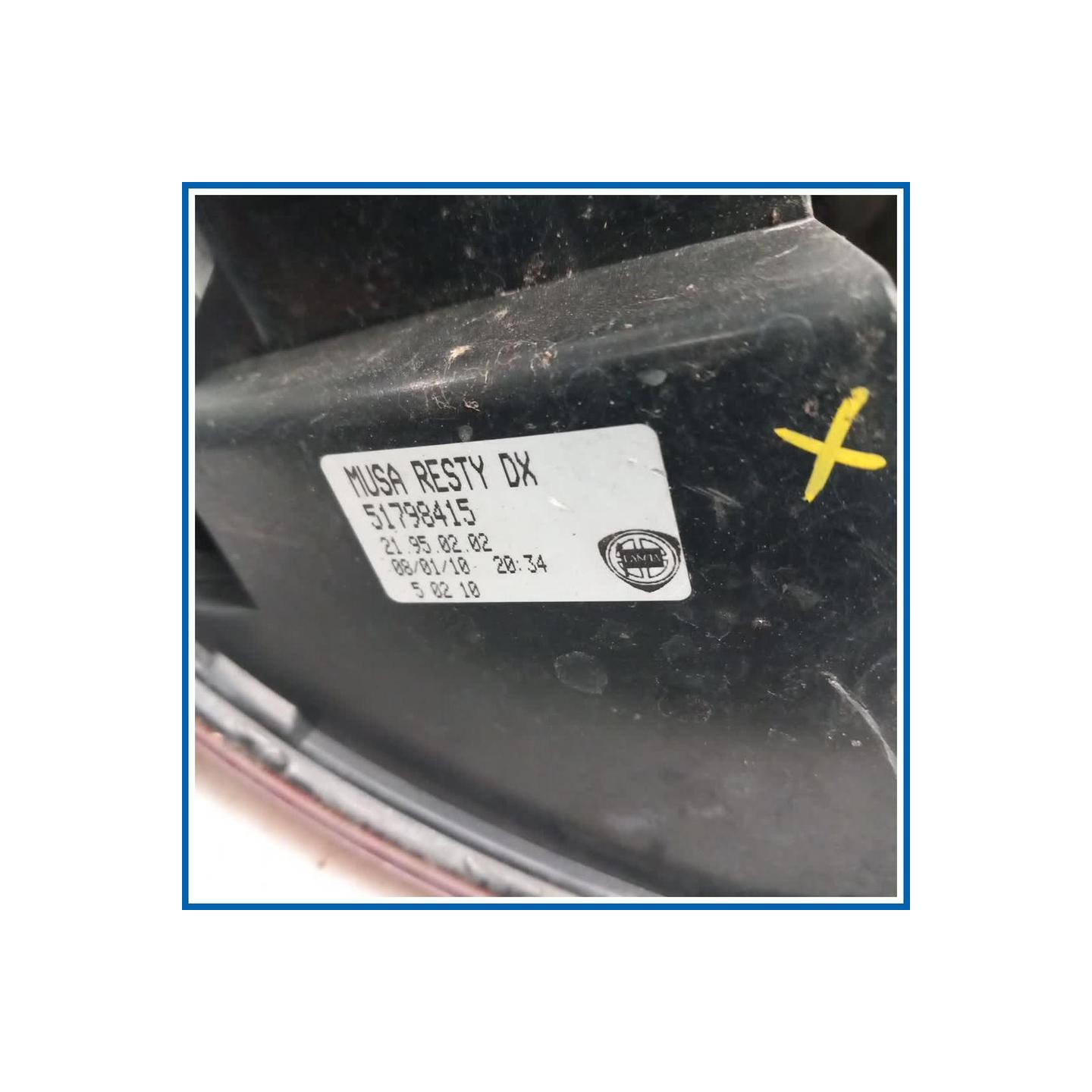 Fanale post. dx. LANCIA Musa II