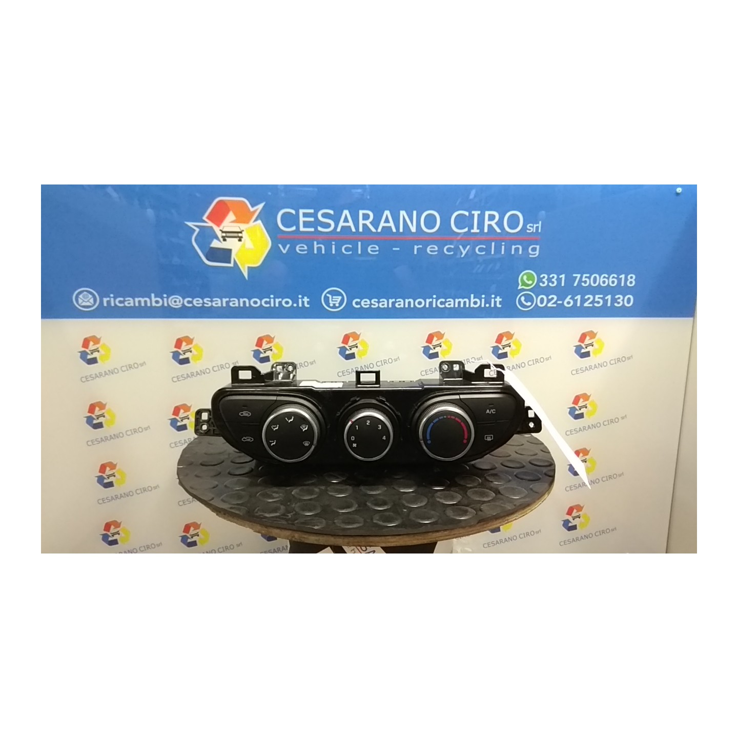 BLOCCO COMANDO CLIMATIZZAZIONE 033 HYUNDAI I10 (09/13-04/17) G3LA 97250B90004XG