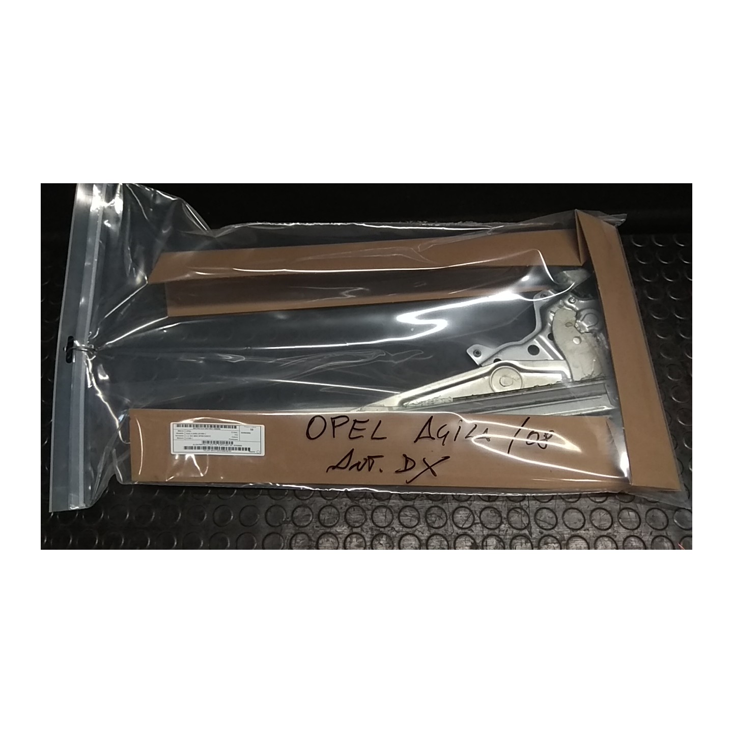 ALZACRISTALLO ELETTR. PORTA ANT. DX. 069 OPEL AGILA (H08) (01/08-) K12B 93193628
