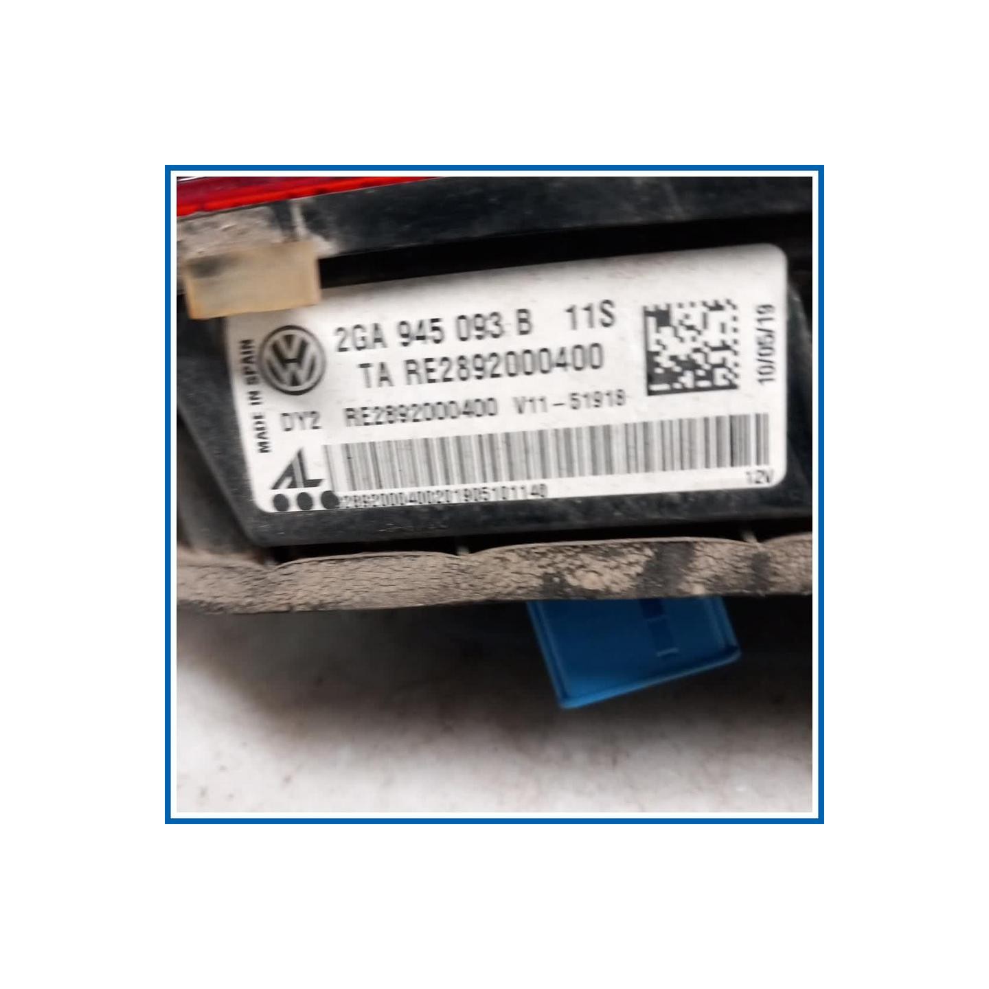Fanale int. post. sx. VOLKSWAGEN T-Roc