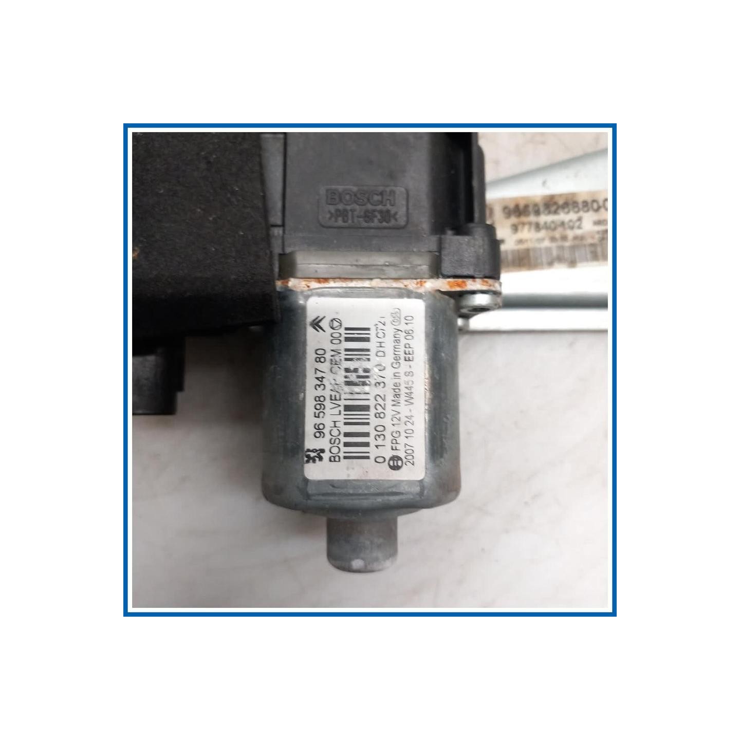Alzacristallo porta post. dx. PEUGEOT 308 I