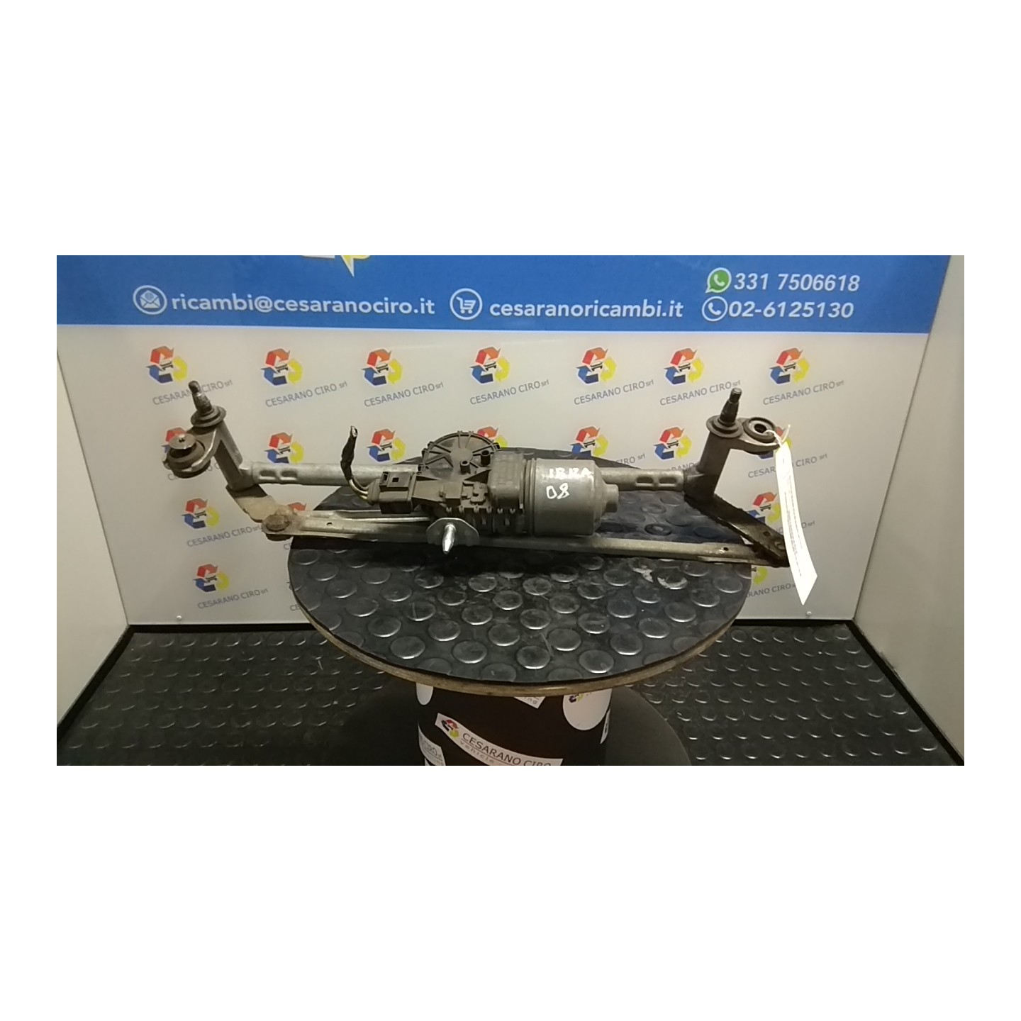 MOTORINO TERGIPARABREZZA 130 SEAT IBIZA (6J) (05/08-03/13) CGP 6R1955119