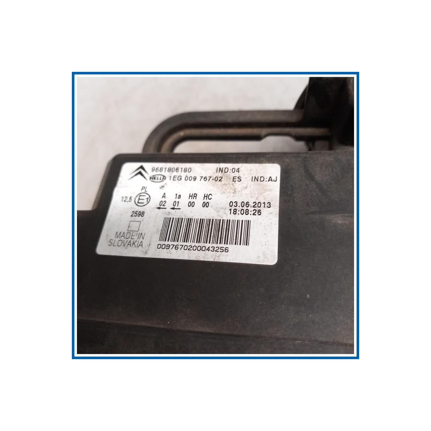 Proiettore ant. dx. CITROEN C3 Picasso