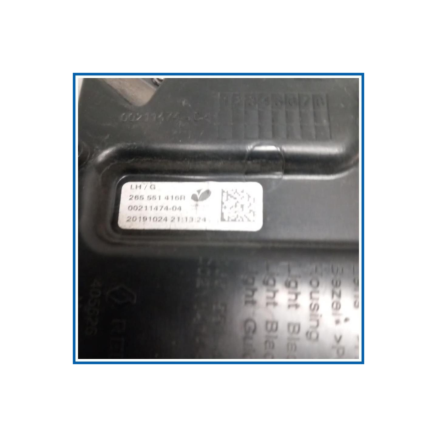 Fanale post. sx. RENAULT Zoe