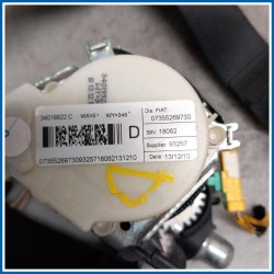 Cintura di sicurezza sedile ant. dx. LANCIA Delta III