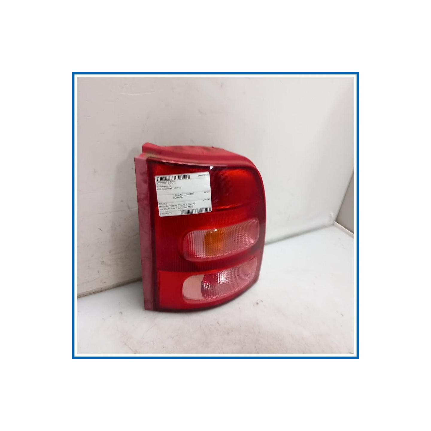 Fanale post. sx. NISSAN Micra II