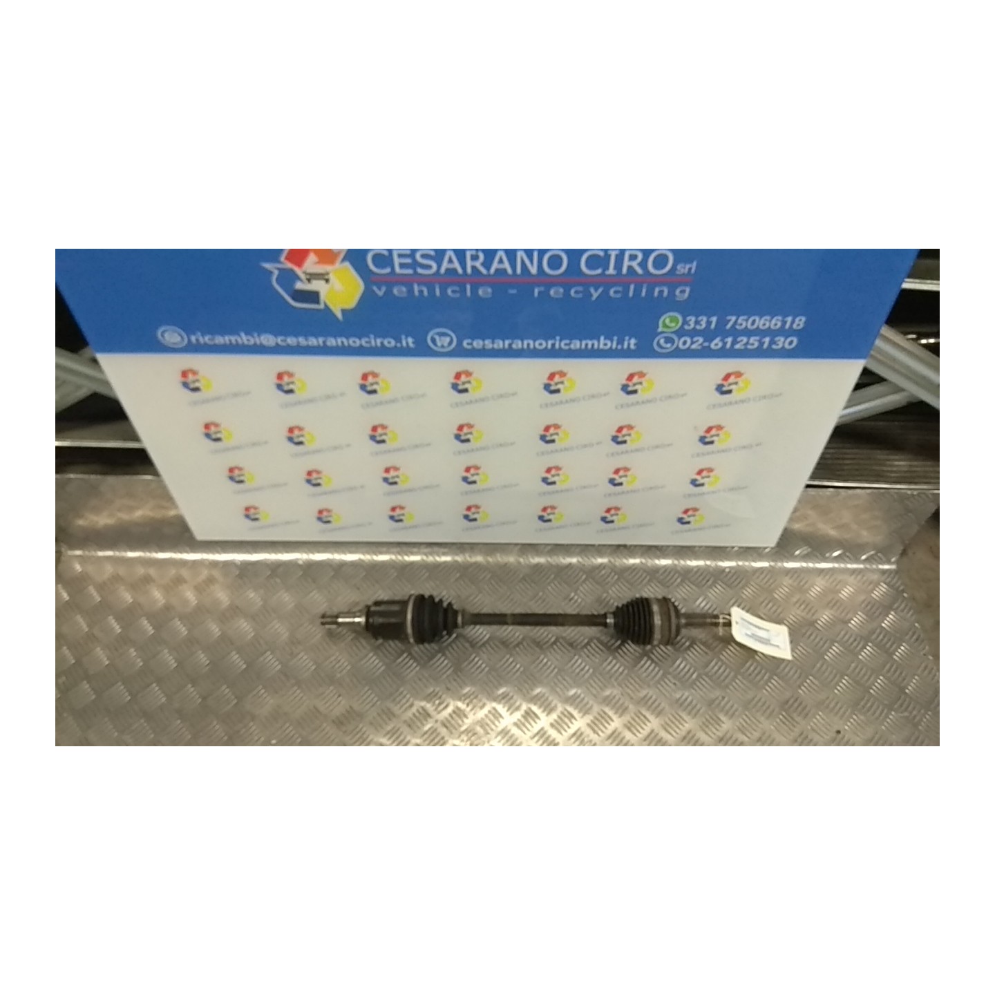 SEMIALBERO ANT. COMPL. SX. 096 TOYOTA IQ (01/09-12/14) 1KRFE 4342074010
