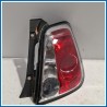 FANALE POSTERIORE BORDO NERO FIAT 500 (3P) (07/07>01/15