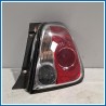 FANALE POSTERIORE BORDO NERO FIAT 500 (3P) (07/07>01/15