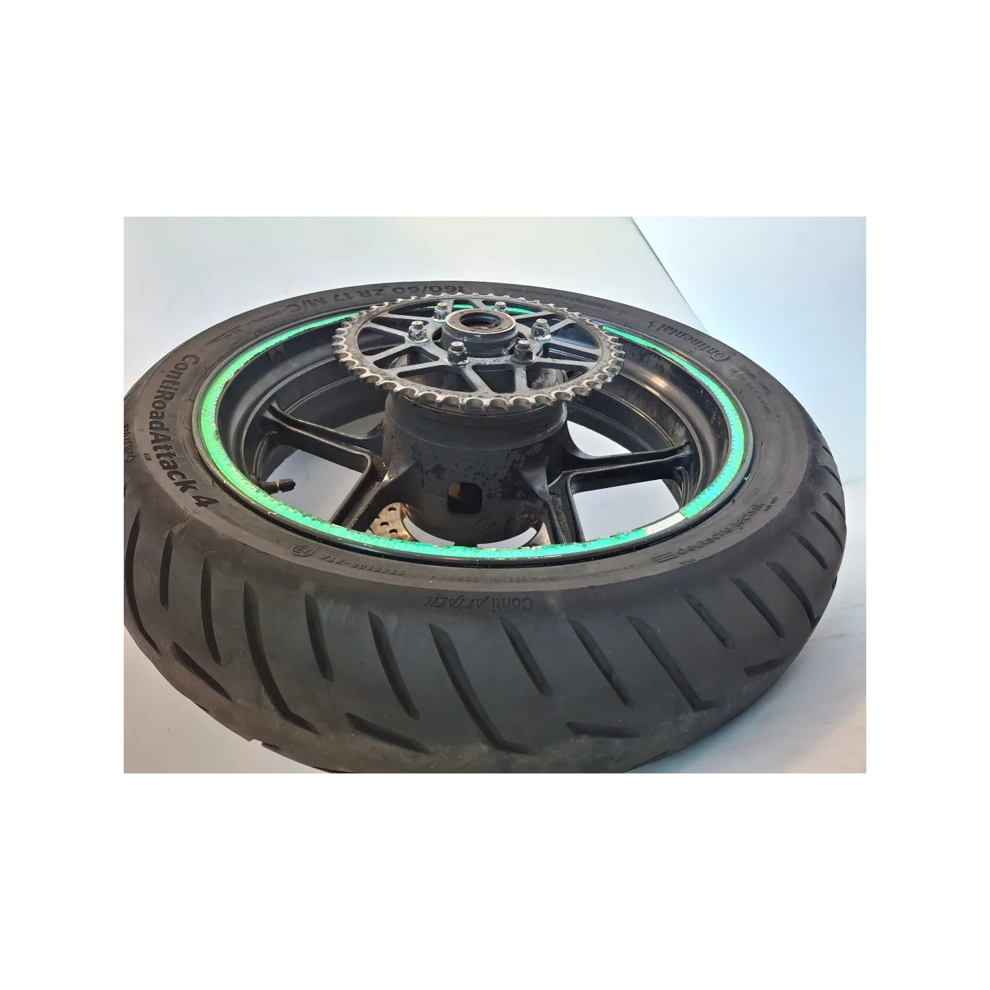Ruota/cerchio posteriore con cuscinetti Kawasaki ER-6N (12-16) ER-6N 25Kw 