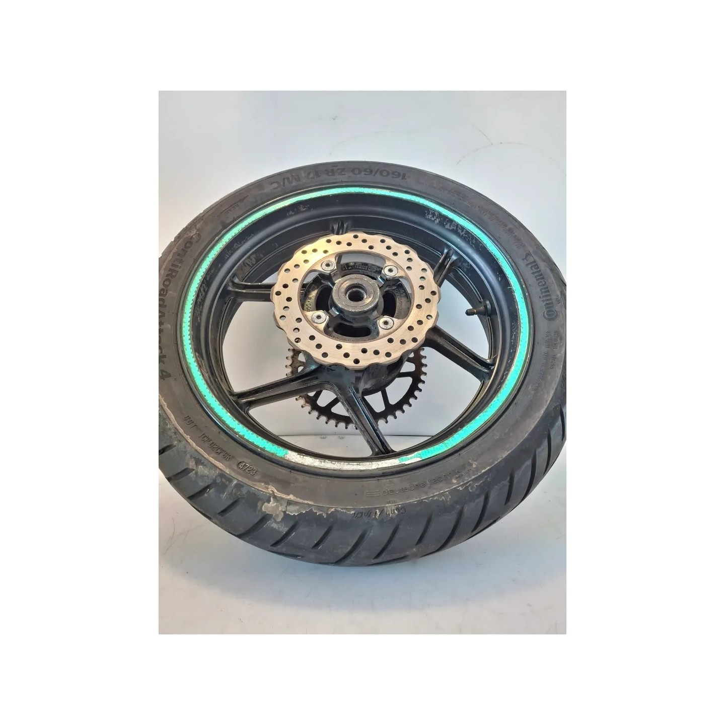 Ruota/cerchio posteriore con cuscinetti Kawasaki ER-6N (12-16) ER-6N 25Kw 