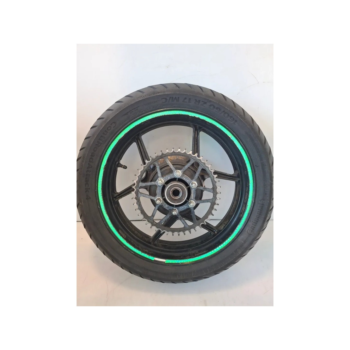 Ruota/cerchio posteriore con cuscinetti Kawasaki ER-6N (12-16) ER-6N 25Kw 