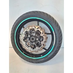 Ruota/cerchio anteriore con cuscinetti Kawasaki ER-6N (12-16) ER-6N 25Kw 