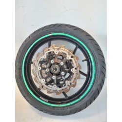 Ruota/cerchio anteriore con cuscinetti Kawasaki ER-6N (12-16) ER-6N 25Kw 