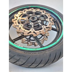 Ruota/cerchio anteriore con cuscinetti Kawasaki ER-6N (12-16) ER-6N 25Kw 