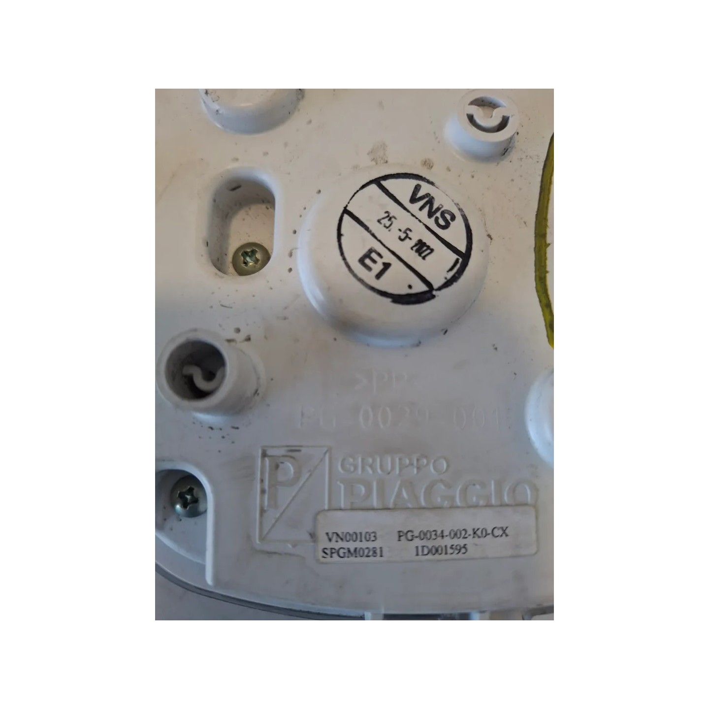Strumentazione completo Piaggio Vespa 300 GTS hpe (E5) Vespa 300 GTS hpe Super ABS 