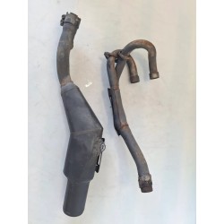 Silenziatore scarico completo Honda XL XL 