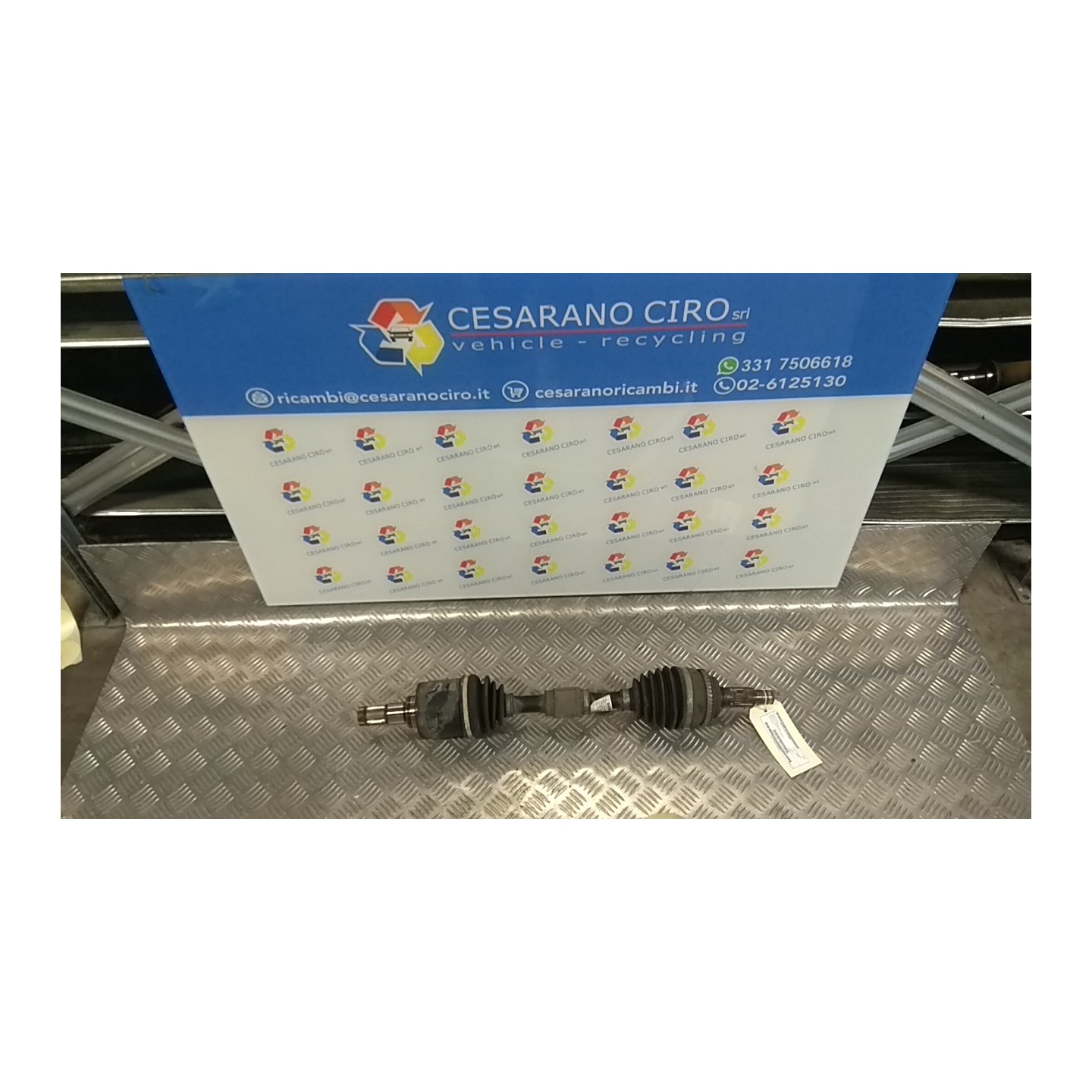 SEMIALBERO ANT. COMPL. SX. 040 MAZDA CX-7 (09/09-12/13) R2 GD722560XD