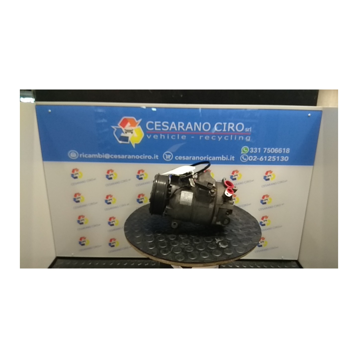 COMPRESSORE A/C 046 NISSAN QASHQAI (J10E/JJ10E) (02/07-12 M9R 92600JD74A