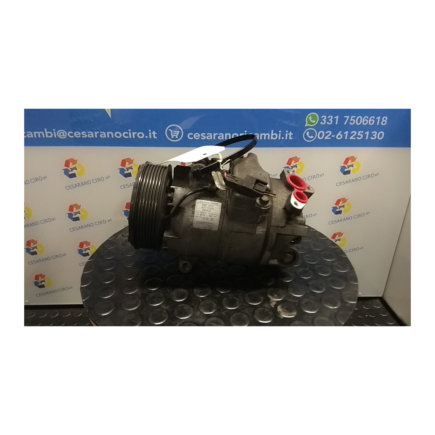 COMPRESSORE A/C 046 NISSAN QASHQAI (J10E/JJ10E) (02/07-12 M9R 92600JD74A
