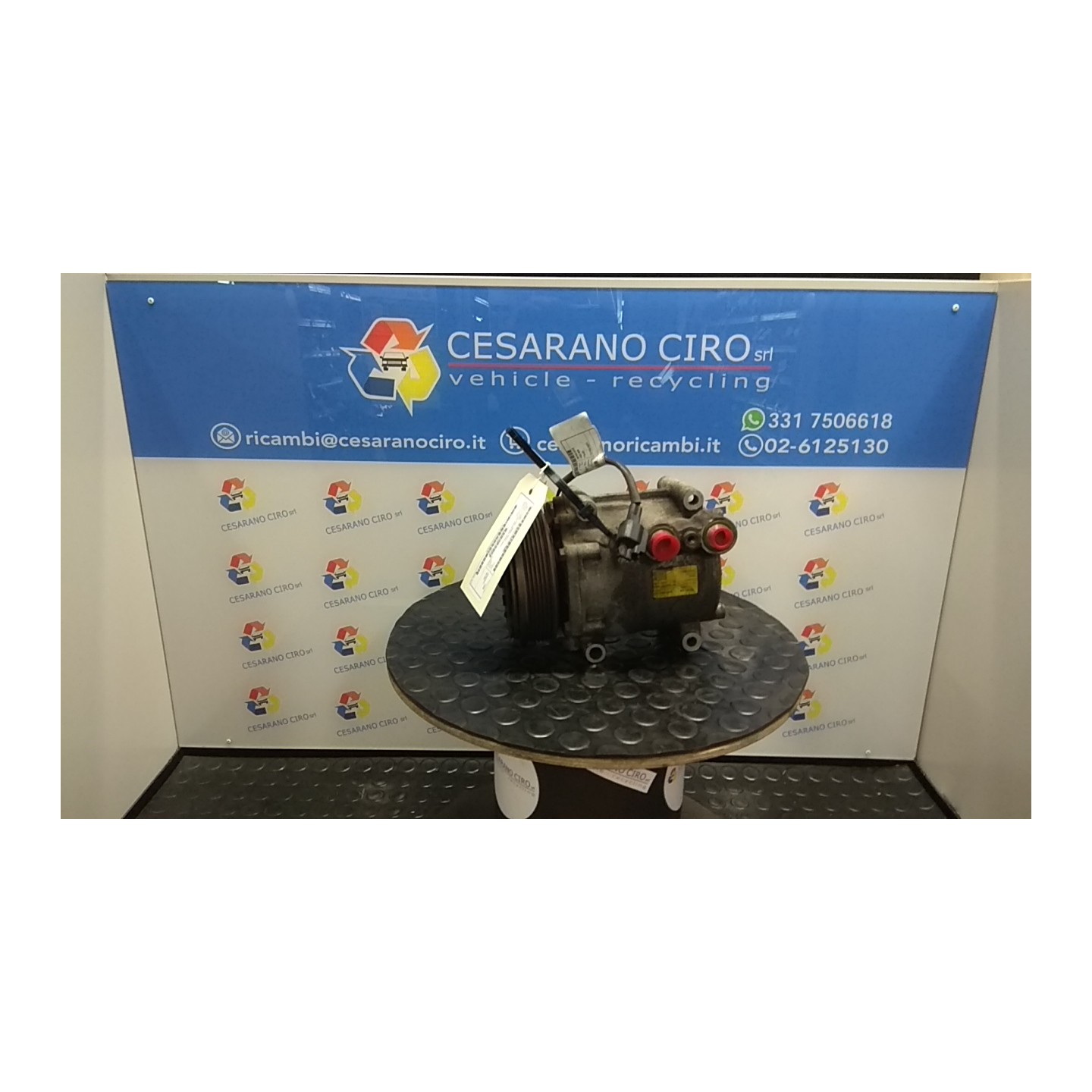 COMPRESSORE A/C 054 FORD FIESTA (CB1) (09/08-10/13) F6JD 1536196