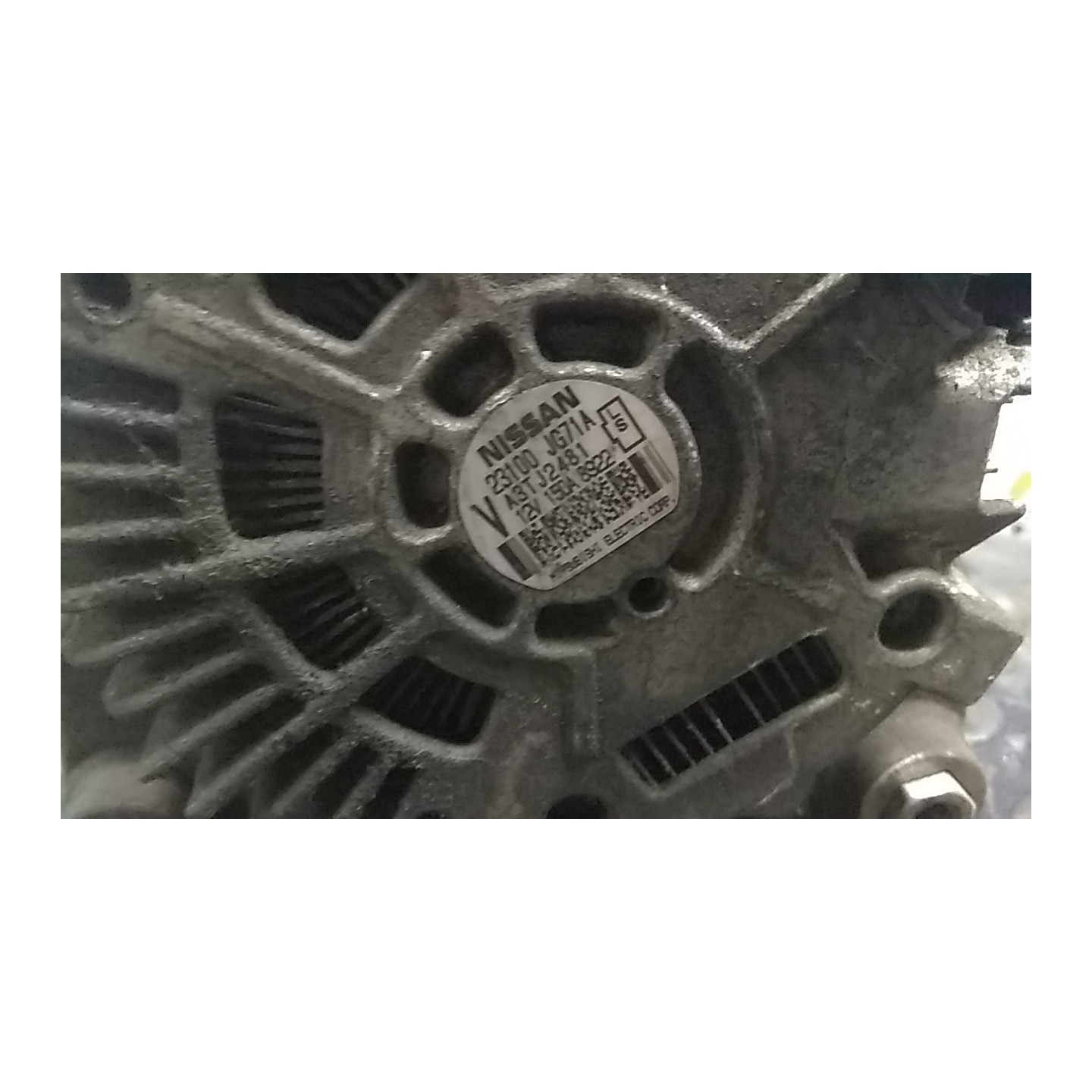 ALTERNATORE MITSUBISHI 210A,14/05/07- 061 RENAULT ESPACE 3A SERIE (03/06-) M9RC7 8200960538