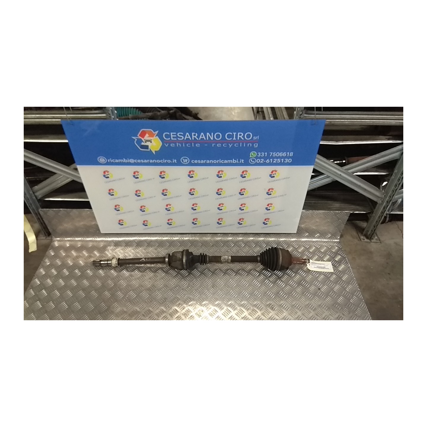 SEMIALBERO ANT. COMPL. DX. 065 RENAULT ESPACE 3A SERIE (03/06-) M9RC7 8200500683