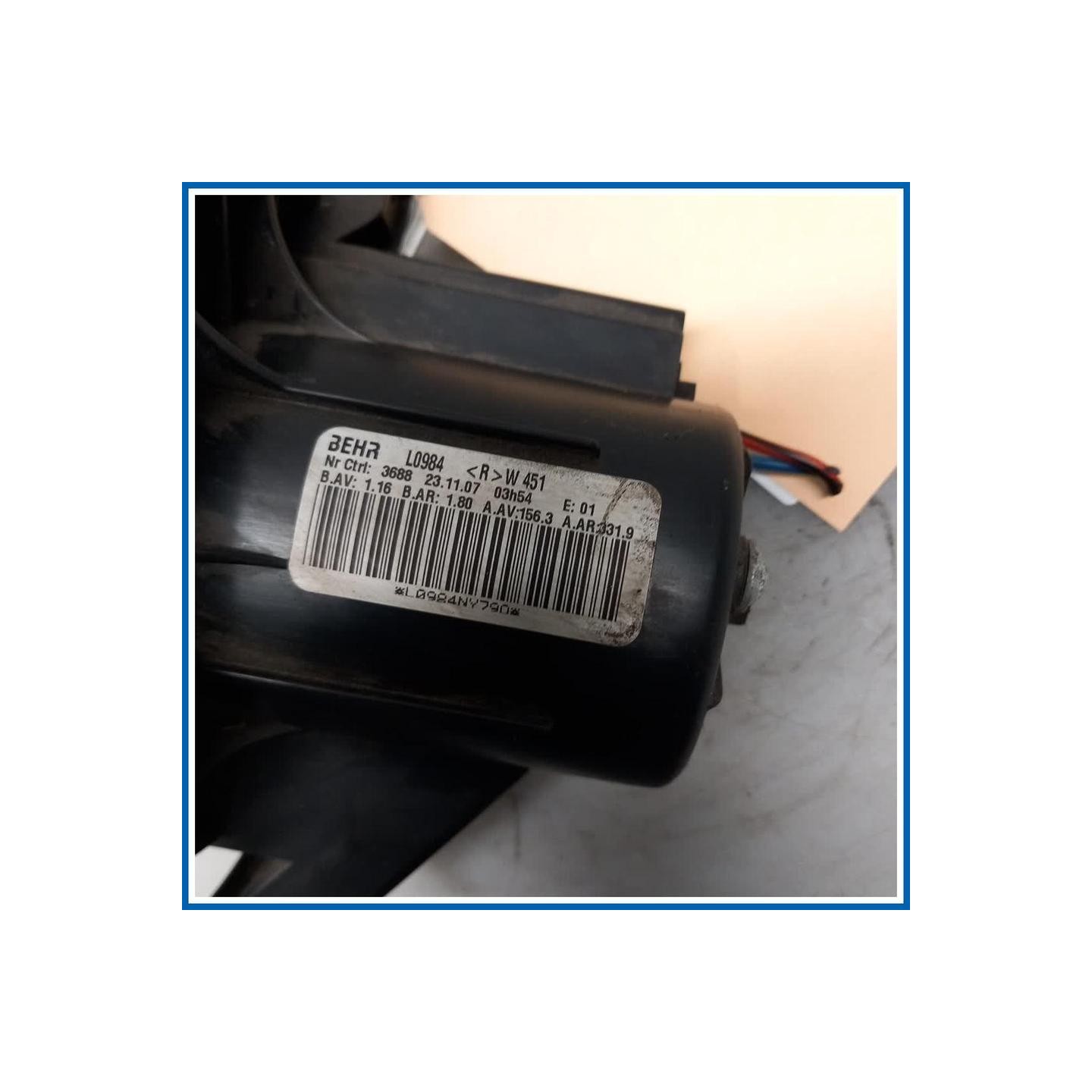 Motorino ventilazione abitacolo SMART Fortwo Coupé 451