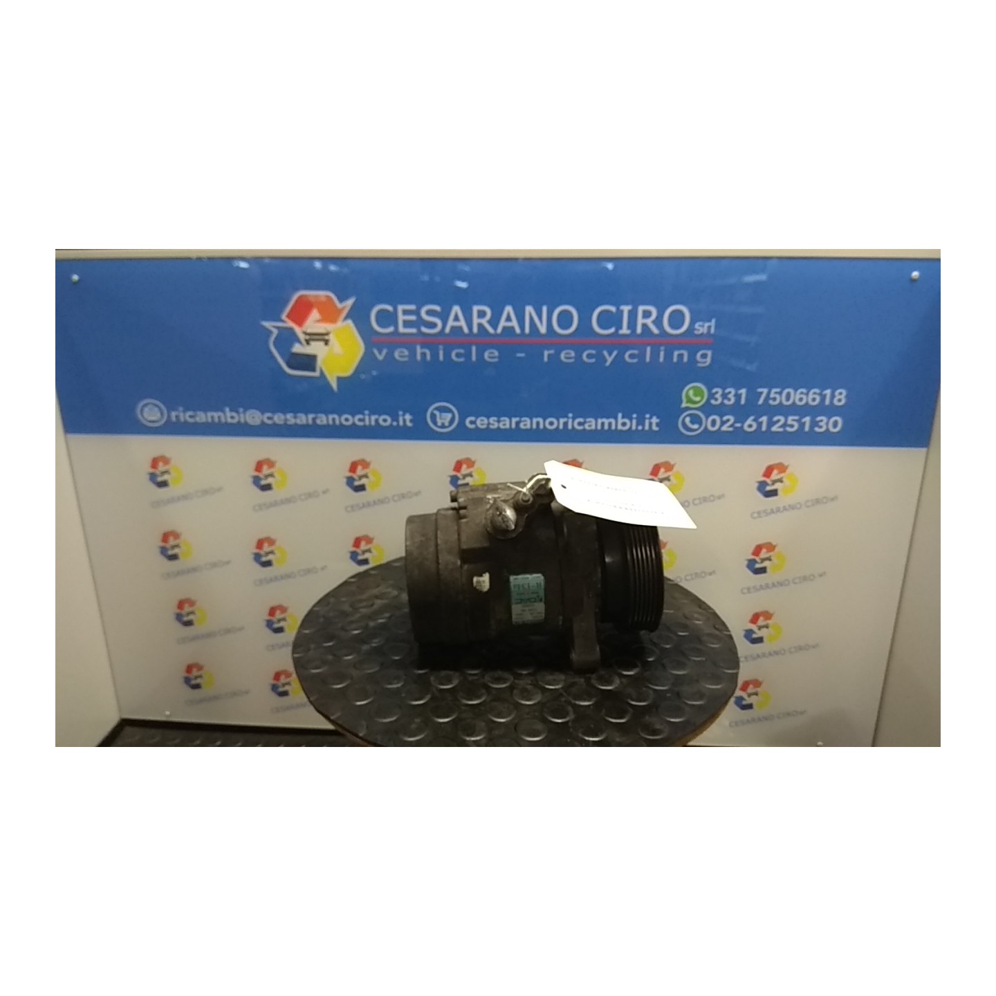 COMPRESSORE A/C C/PULEGGIA 027 OPEL ANTARA (L07) (02/07-07/11) Z24SED 96629606