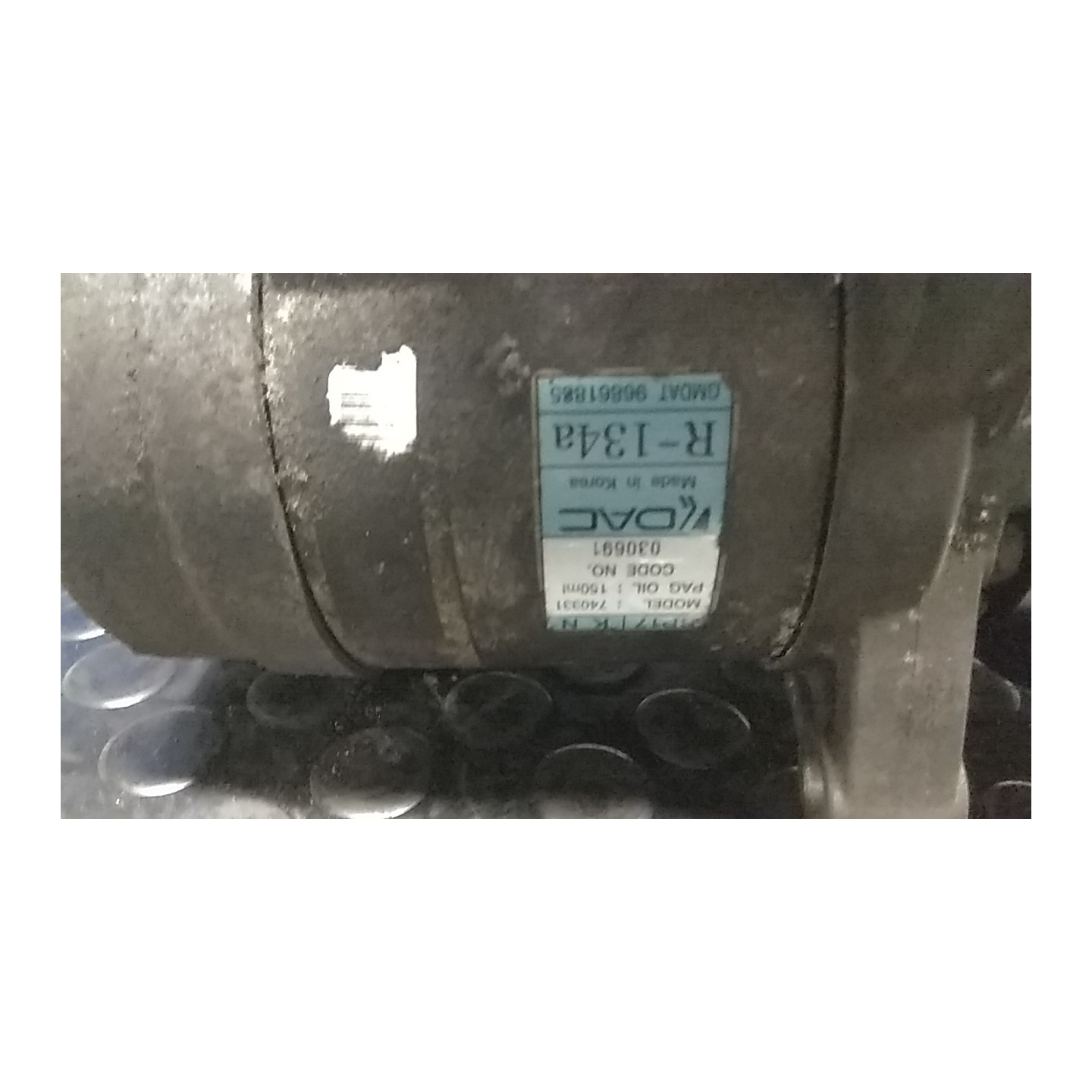 COMPRESSORE A/C C/PULEGGIA 027 OPEL ANTARA (L07) (02/07-07/11) Z24SED 96629606