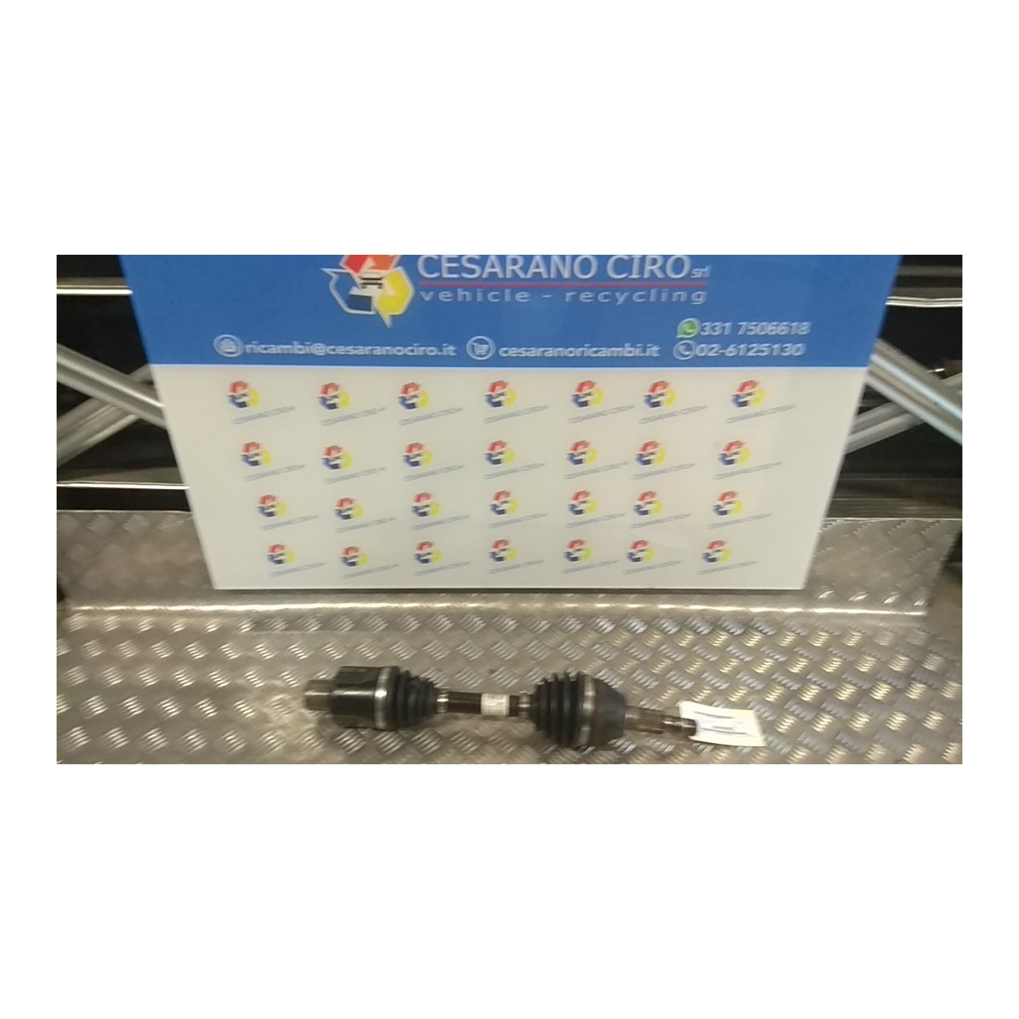 SEMIALBERO ANT. COMPL. DX. 011 OPEL ANTARA (L07) (02/07-07/11) Z24SED 96624722