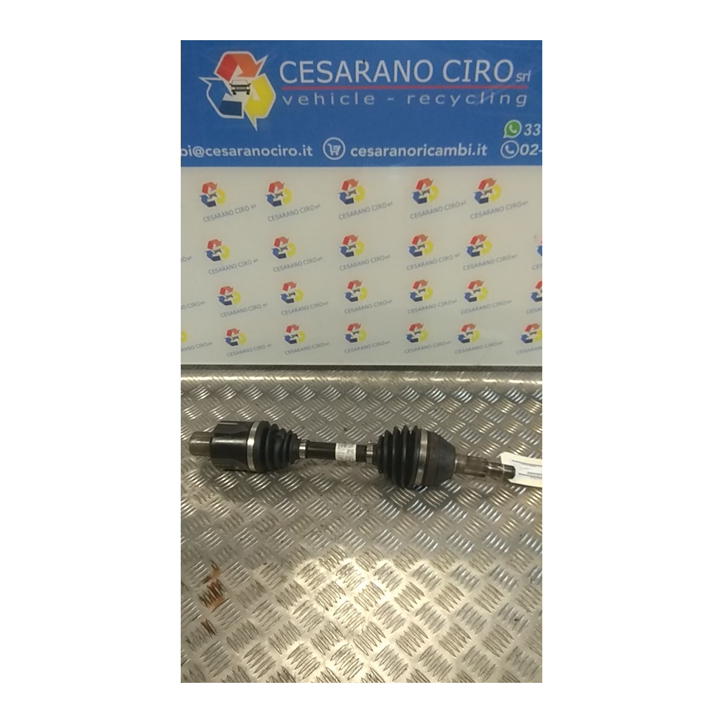 SEMIALBERO ANT. COMPL. DX. 011 OPEL ANTARA (L07) (02/07-07/11) Z24SED 96624722