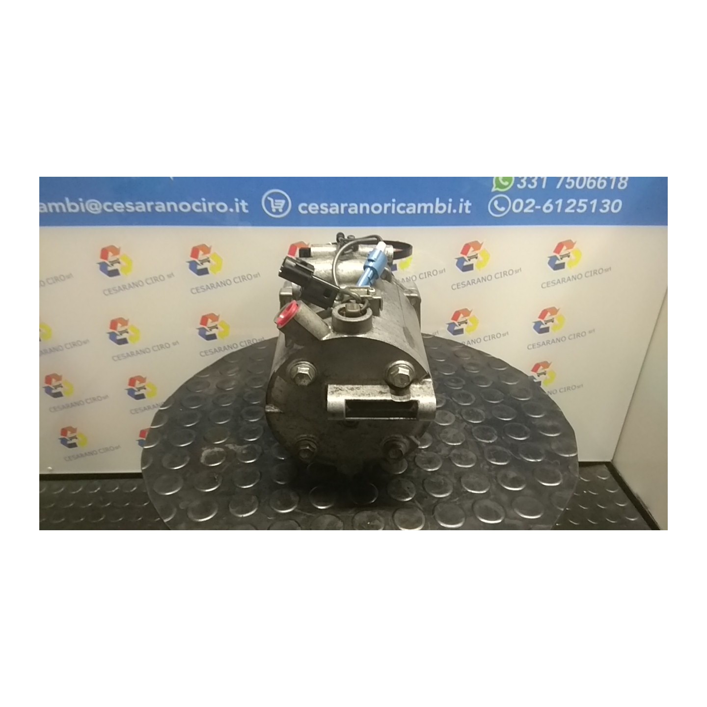 COMPRESSORE A/C RAFFRED. AUTOM. 038 PEUGEOT 4007 (06/07-) 4HN 1607025280
