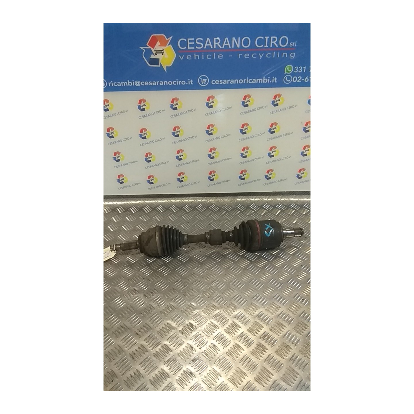 SEMIALBERO ANT. COMPL. SX. 045 PEUGEOT 4007 (06/07-) 4HN 3272PT