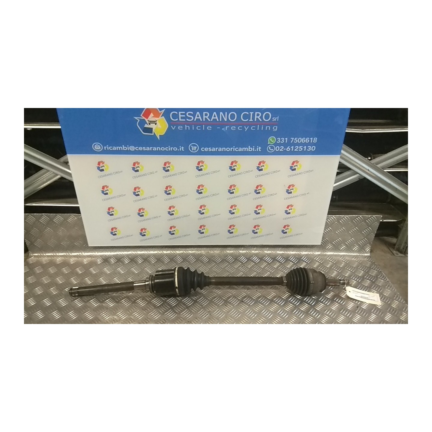 SEMIALBERO ANT. COMPL. DX. 046 PEUGEOT 4007 (06/07-) 4HN 3273PY
