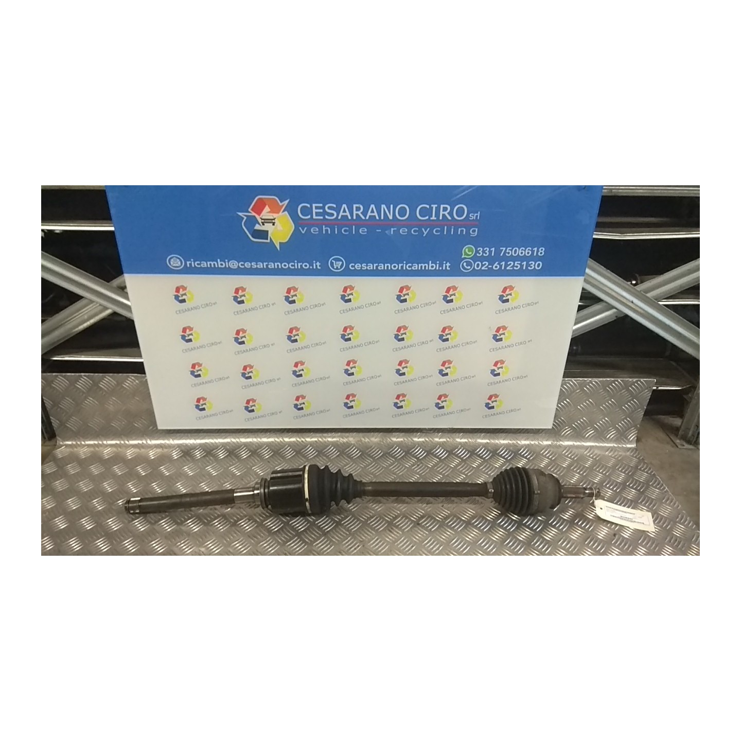 SEMIALBERO ANT. COMPL. DX. 046 PEUGEOT 4007 (06/07-) 4HN 3273PY