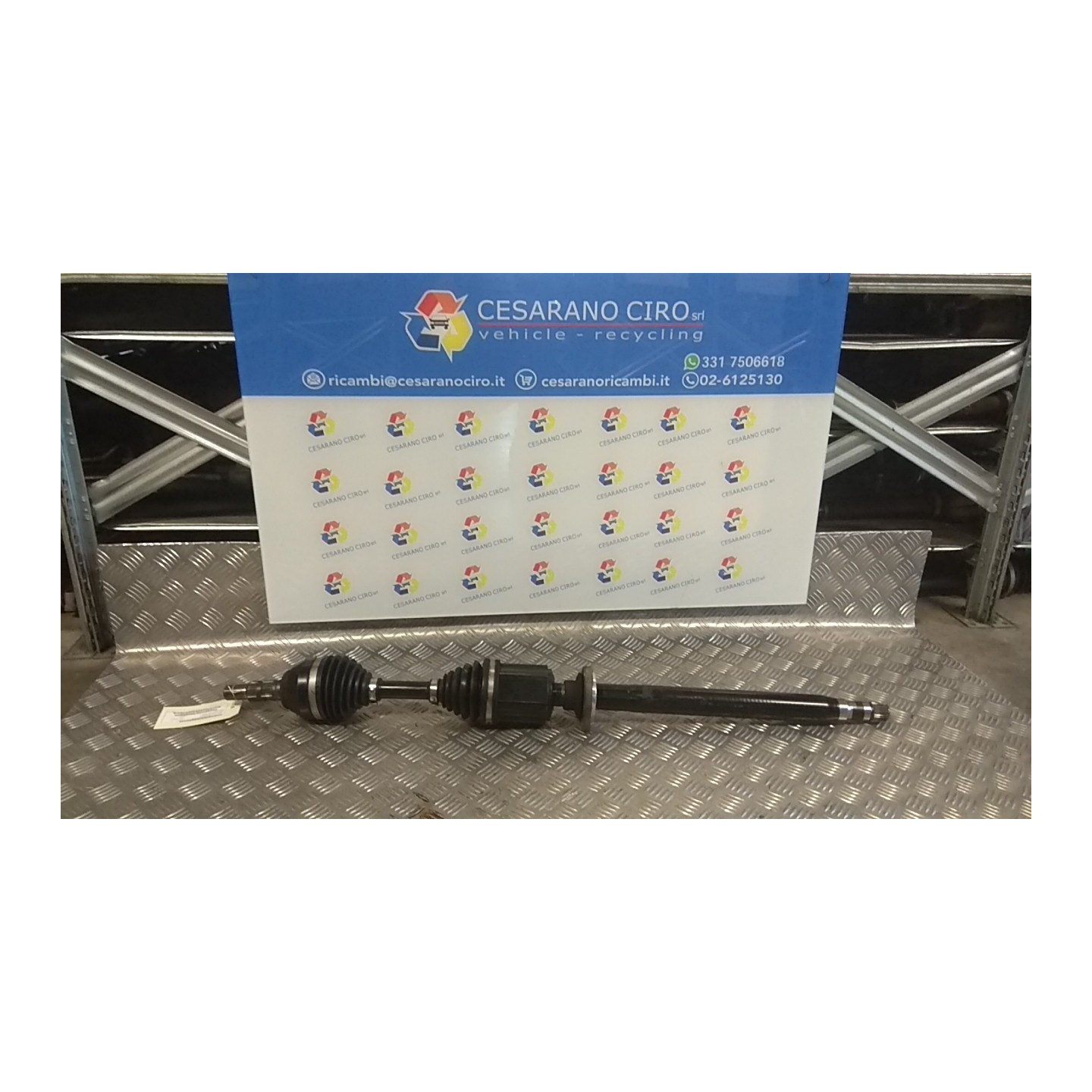 SEMIALBERO ANT. COMPL. DX 050 CHEVROLET (DAEWOO) CRUZE (J300) (04/09-) Z20S1 NB2838063014002DX