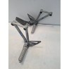 Pedana appoggiapiede posteriore completo Kawasaki Z 125 (E4) Z 125 
