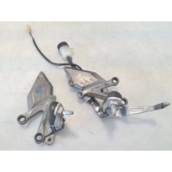 Pedana appoggiapiede anteriore completo Kawasaki Z 125 (E4) Z 125 