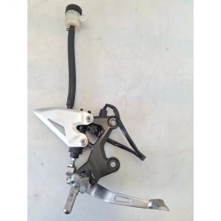 Supporto pedana appoggiapiede anteriore Kawasaki z 500 Z500 SE Destro
