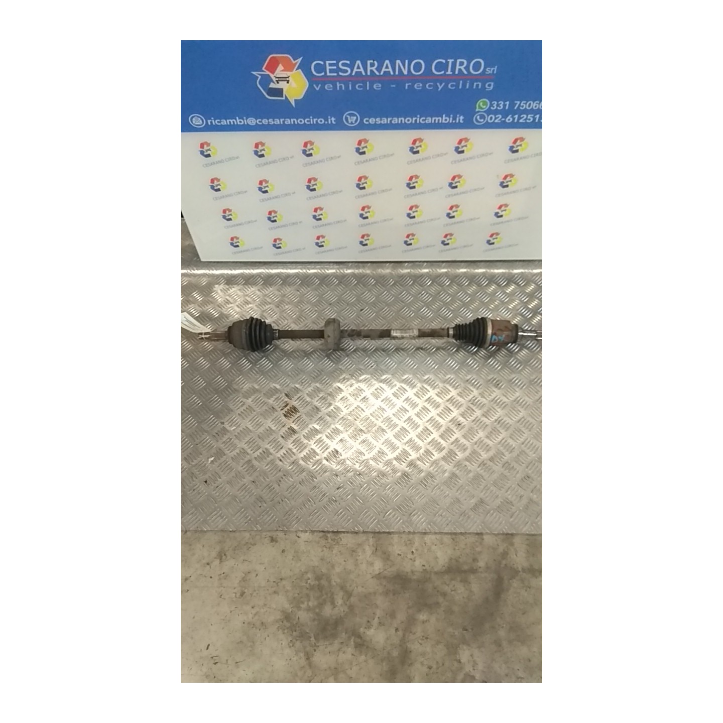 SEMIALBERO ANT. COMPL. DX. 045 DACIA SANDERO 2A SERIE (12/12-) H4BA4 391007857R