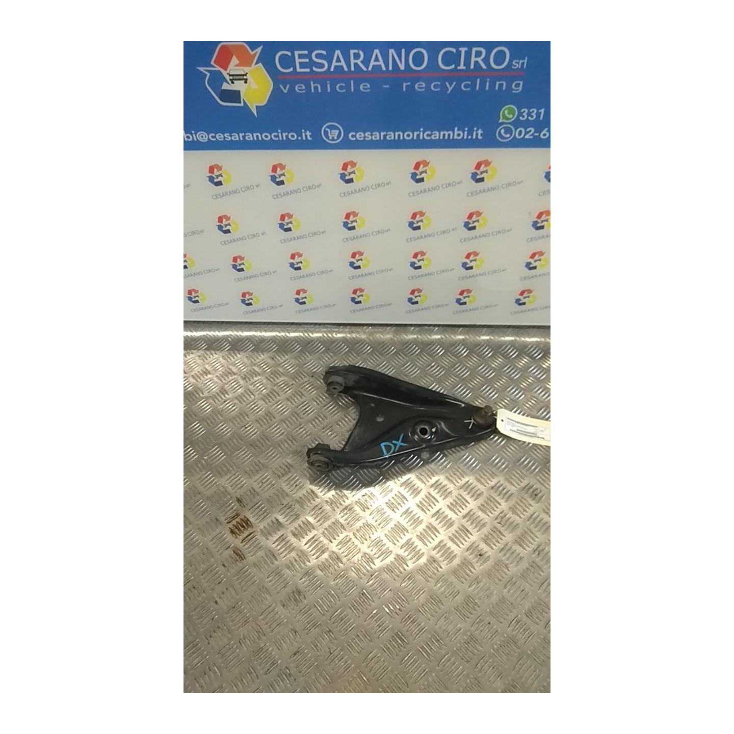 BRACCIO OSCILLANTE SOSP. ANT. DX. 046 DACIA SANDERO 2A SERIE (12/12-) H4BA4 545004529R