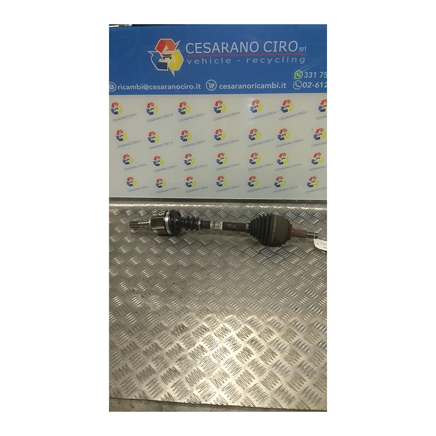 SEMIALBERO ANT. COMPL. SX. 064 RENAULT ESPACE 3A SERIE (03/06-) M9RC7 8200500684