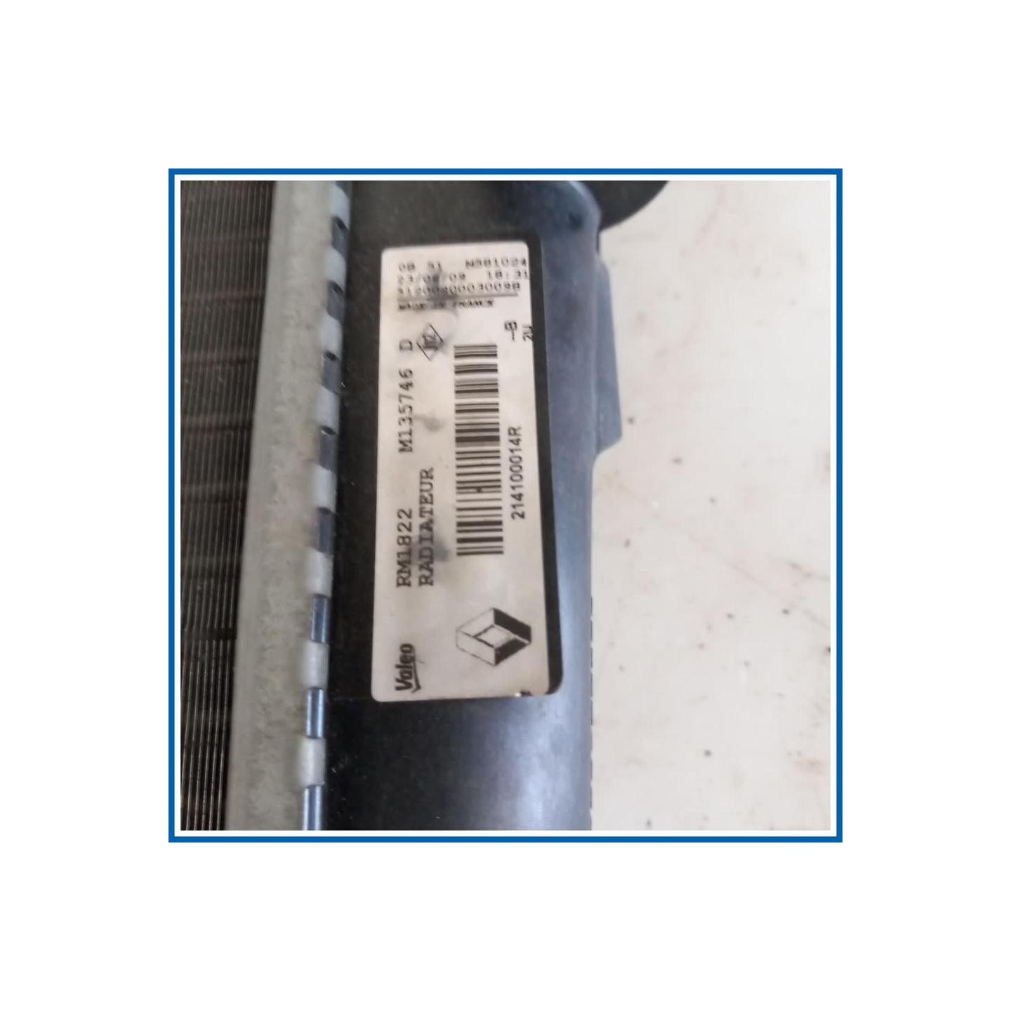 Radiatore acqua RENAULT SCENIC 3A SERIE (04/09>10/13