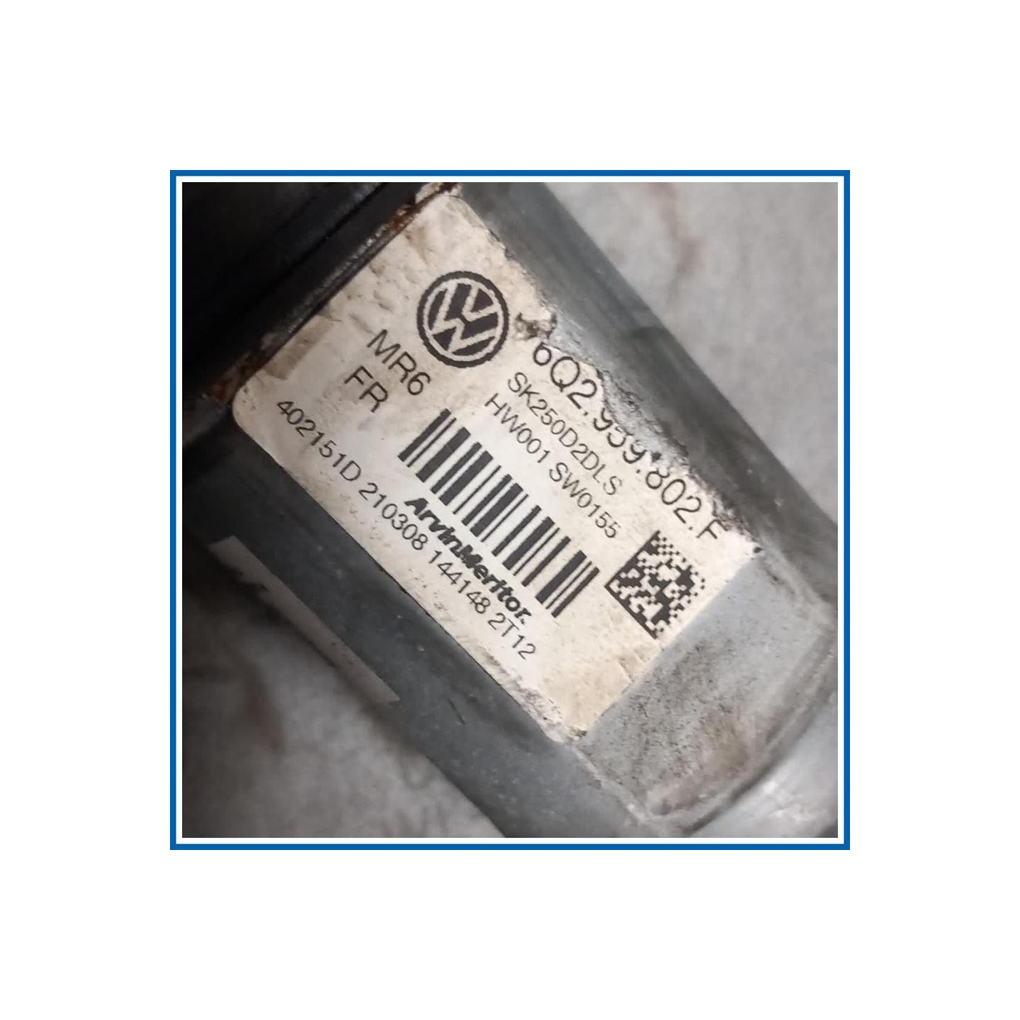 Alzacristallo porta ant. dx. SKODA Fabia 542