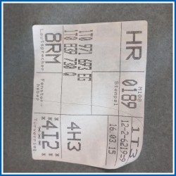 Alzacristallo porta post. dx. VOLKSWAGEN Touran III