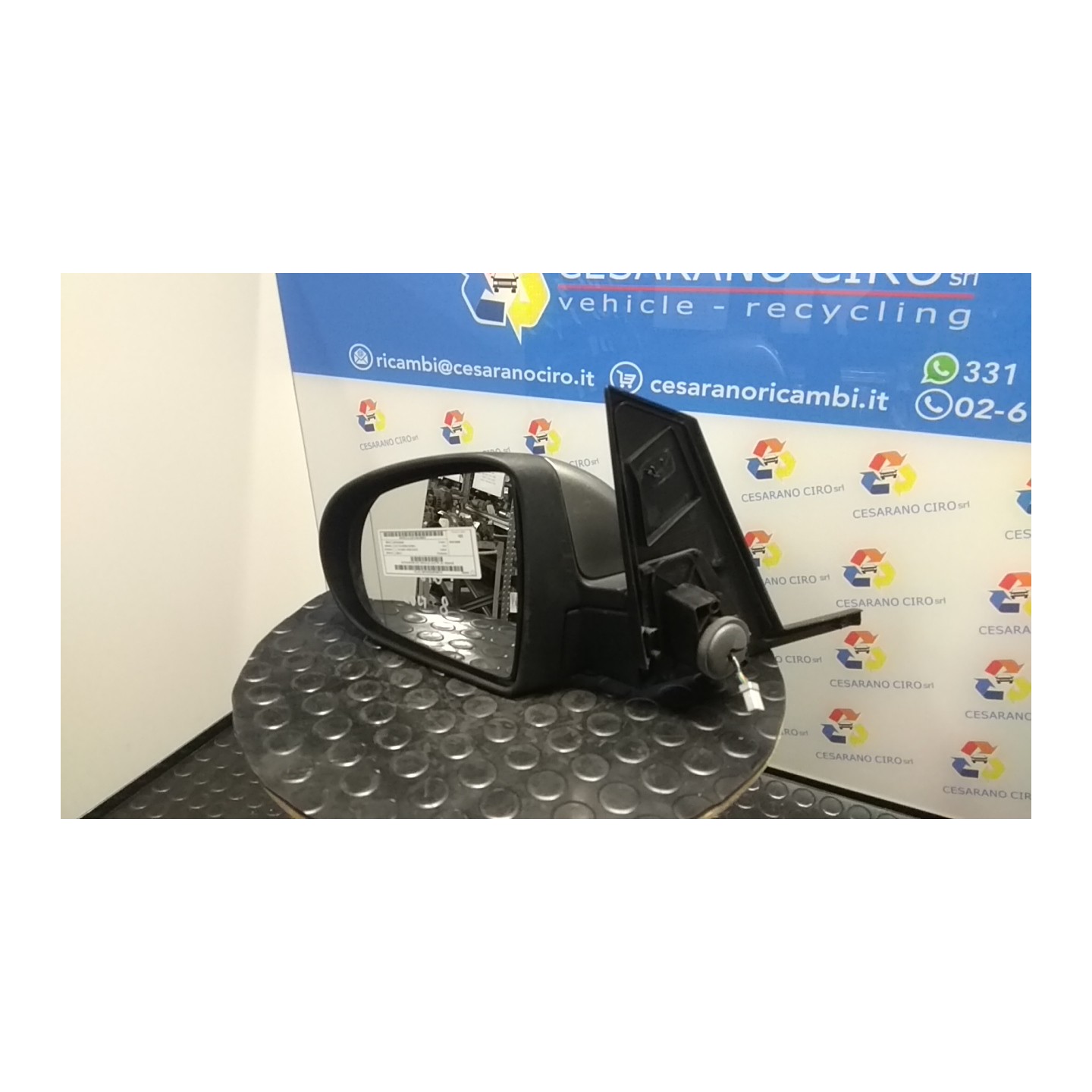 RETROVISORE EST. REGOLAZ. ELETTR. SX. 072 MITSUBISHI COLT 8A SERIE (01/09-) 134910 7632A163